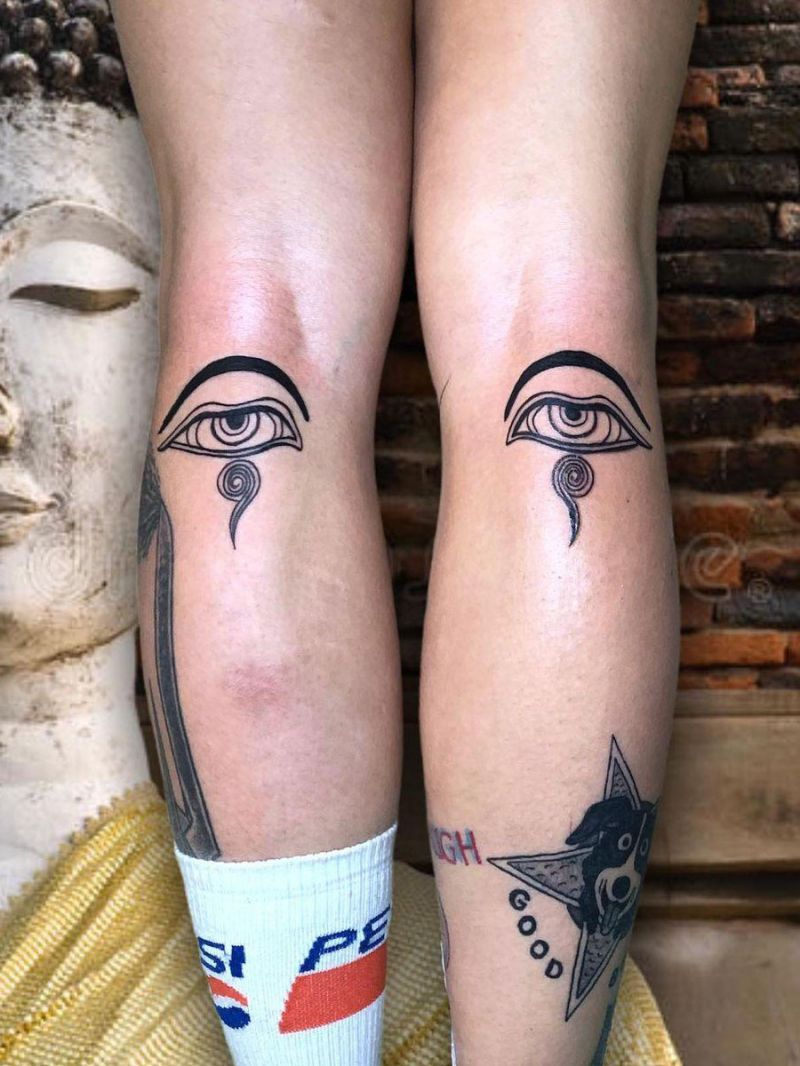30 Pretty Buddha Eyes Tattoos You Will Love