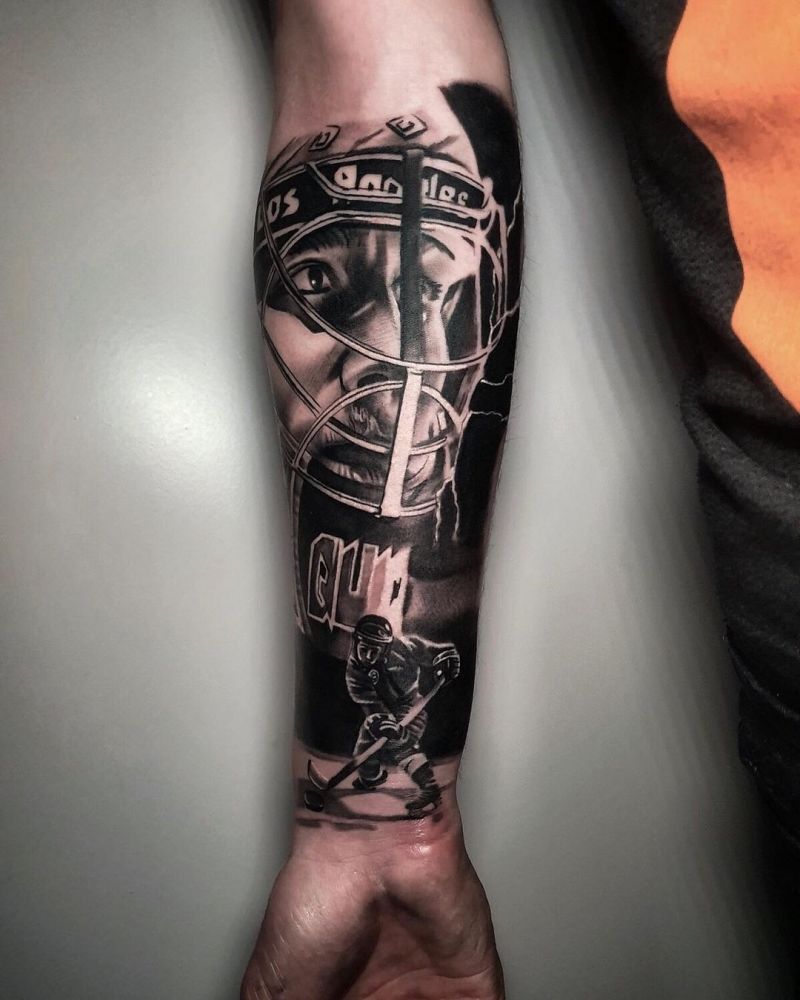 30 Unique Hockey Tattoos You Must Love