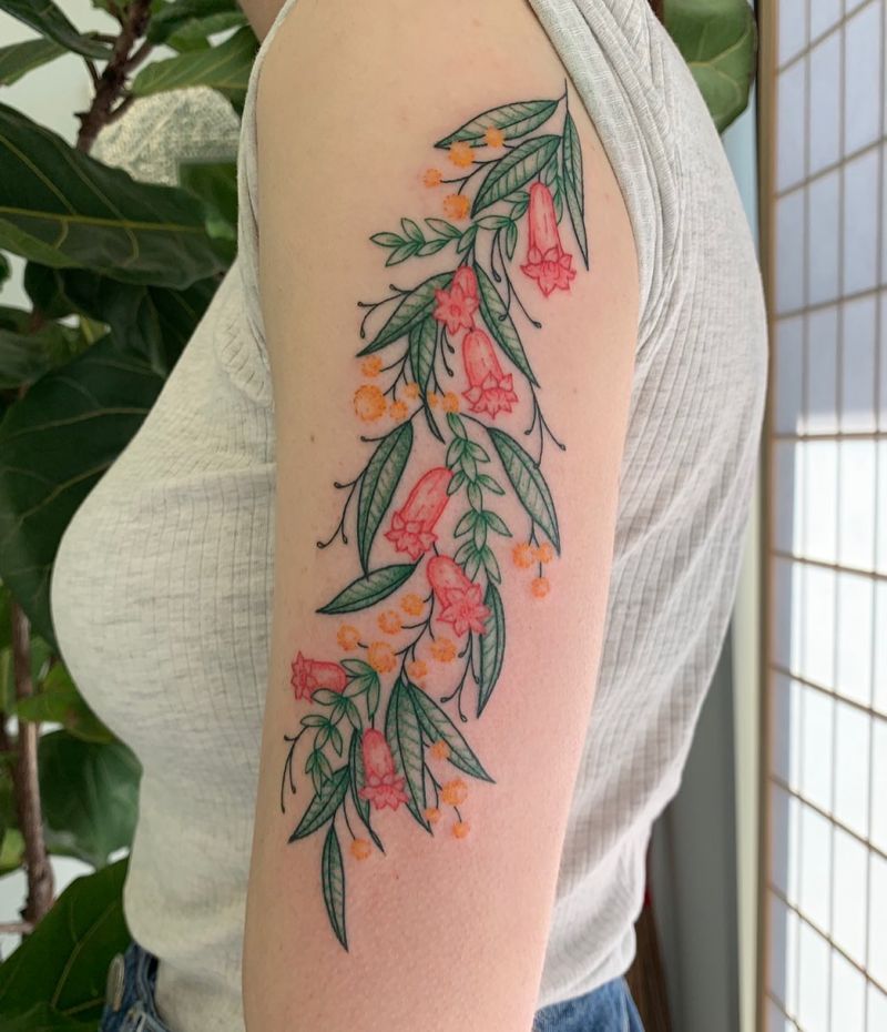 30 Pretty Wattle Tattoos You Need to Copy