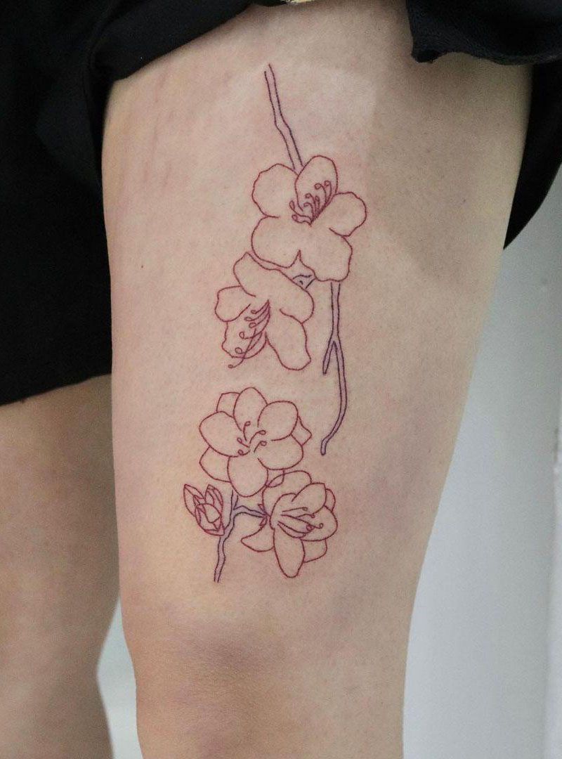 30 Elegant Azalea Tattoos You Need to Copy