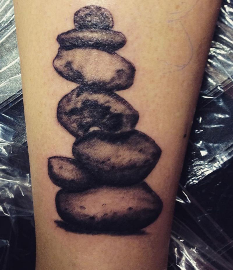 30 Unique Cairn Tattoos for Your Inspiration