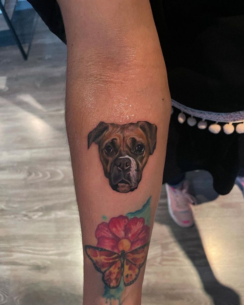 30 Cute Dog Tattoos You Can Copy