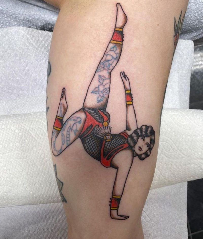 30 Creative Gymnast Tattoos for Your Inspiration