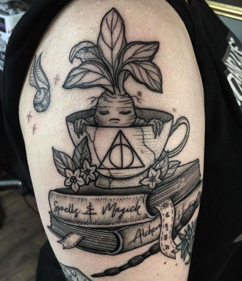 30 Pretty Mandrake Tattoos You Will Love