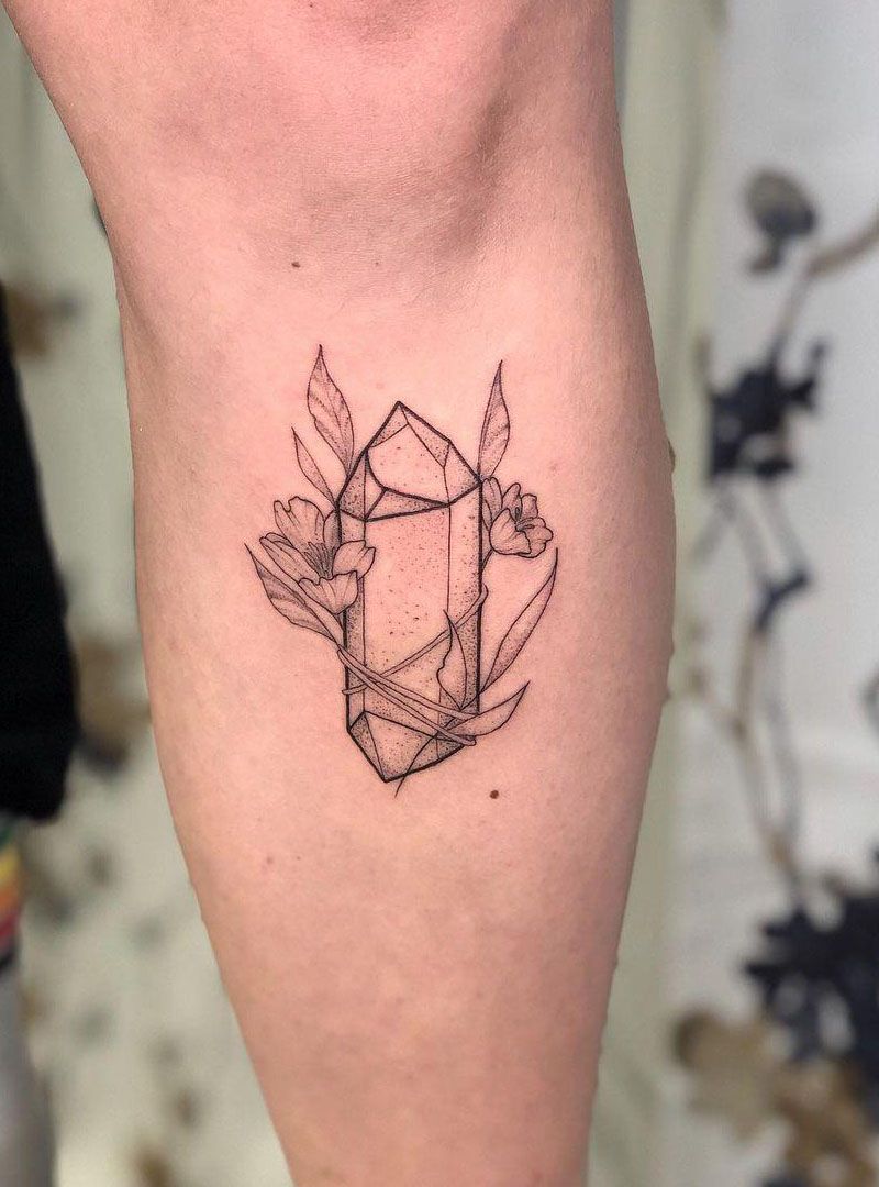 30 Elegant Stone Tattoos for Your Inspiration