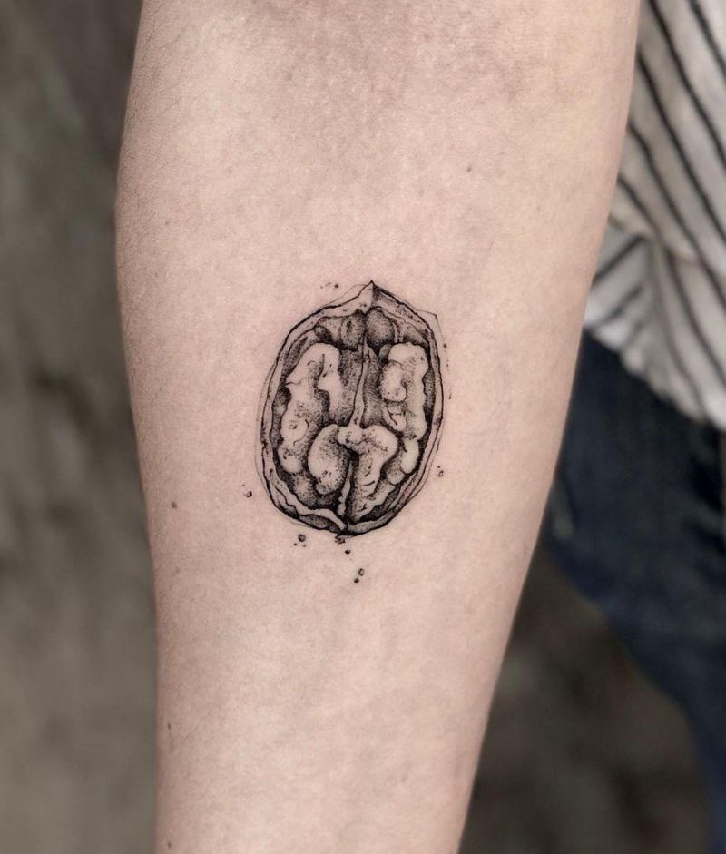 30 Pretty Walnut Tattoos You Must Try