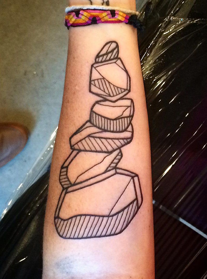 30 Unique Cairn Tattoos for Your Inspiration