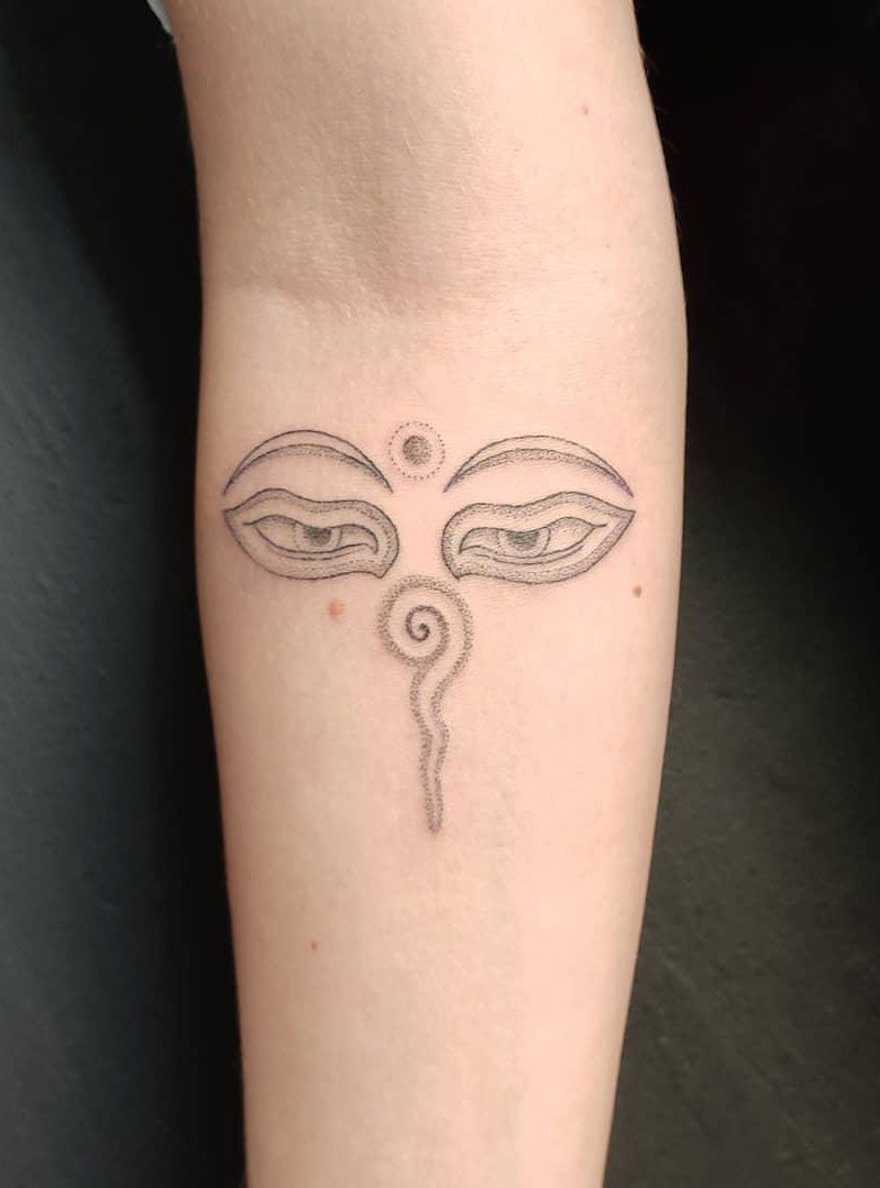 30 Pretty Buddha Eyes Tattoos You Will Love