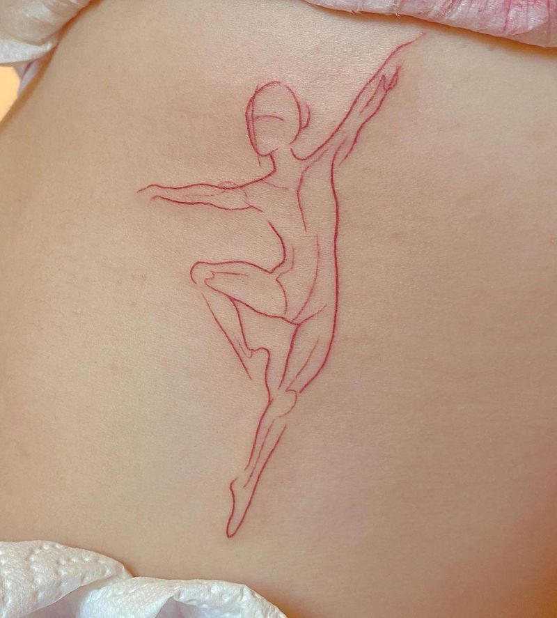 30 Creative Gymnast Tattoos for Your Inspiration