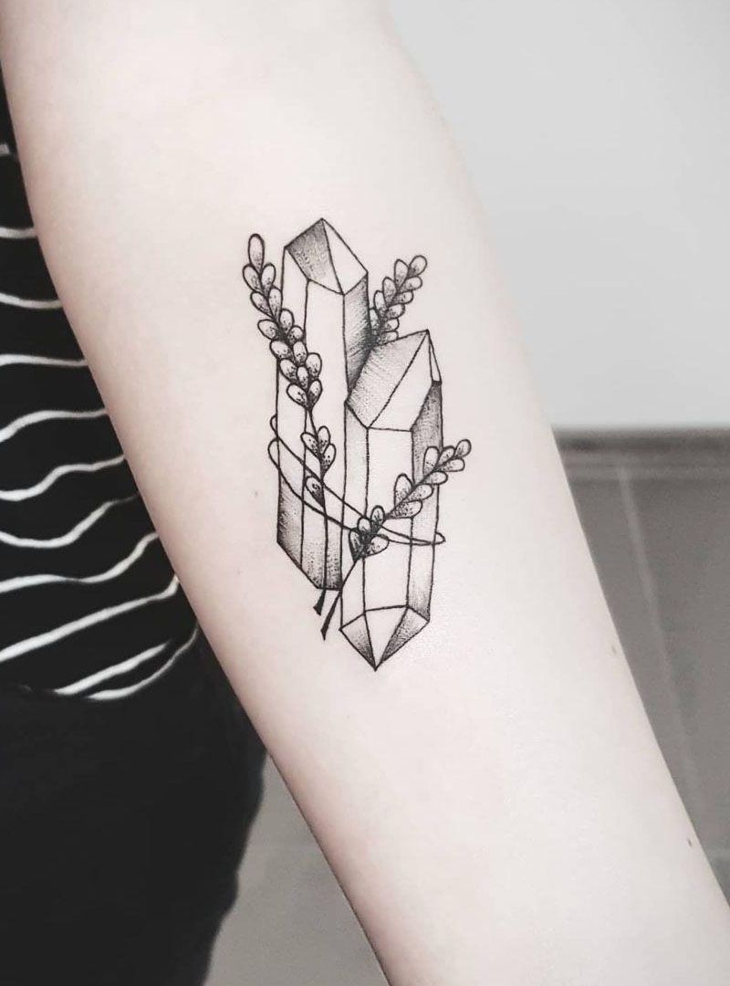 30 Elegant Stone Tattoos for Your Inspiration