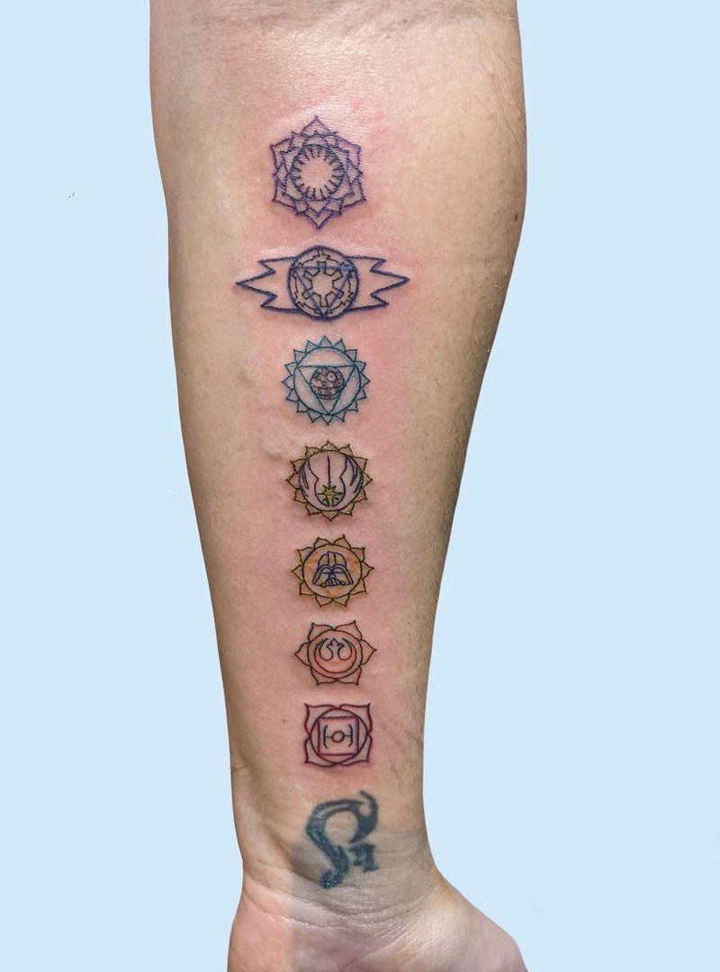 30 Pretty Chakra Tattoos You Need to Copy