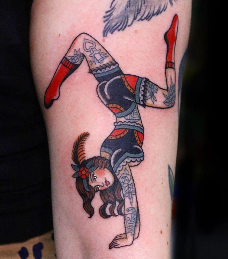 30 Creative Gymnast Tattoos for Your Inspiration