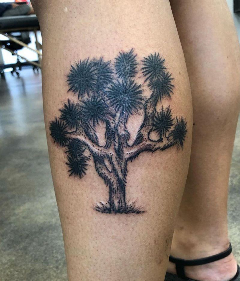 30 Pretty Joshua Tree Tattoos You Must Love