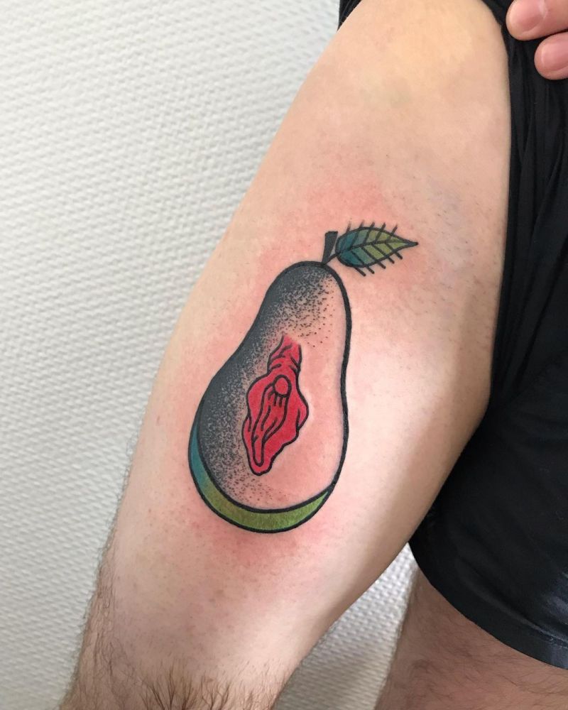 30 Pretty Pear Tattoos You Must Love