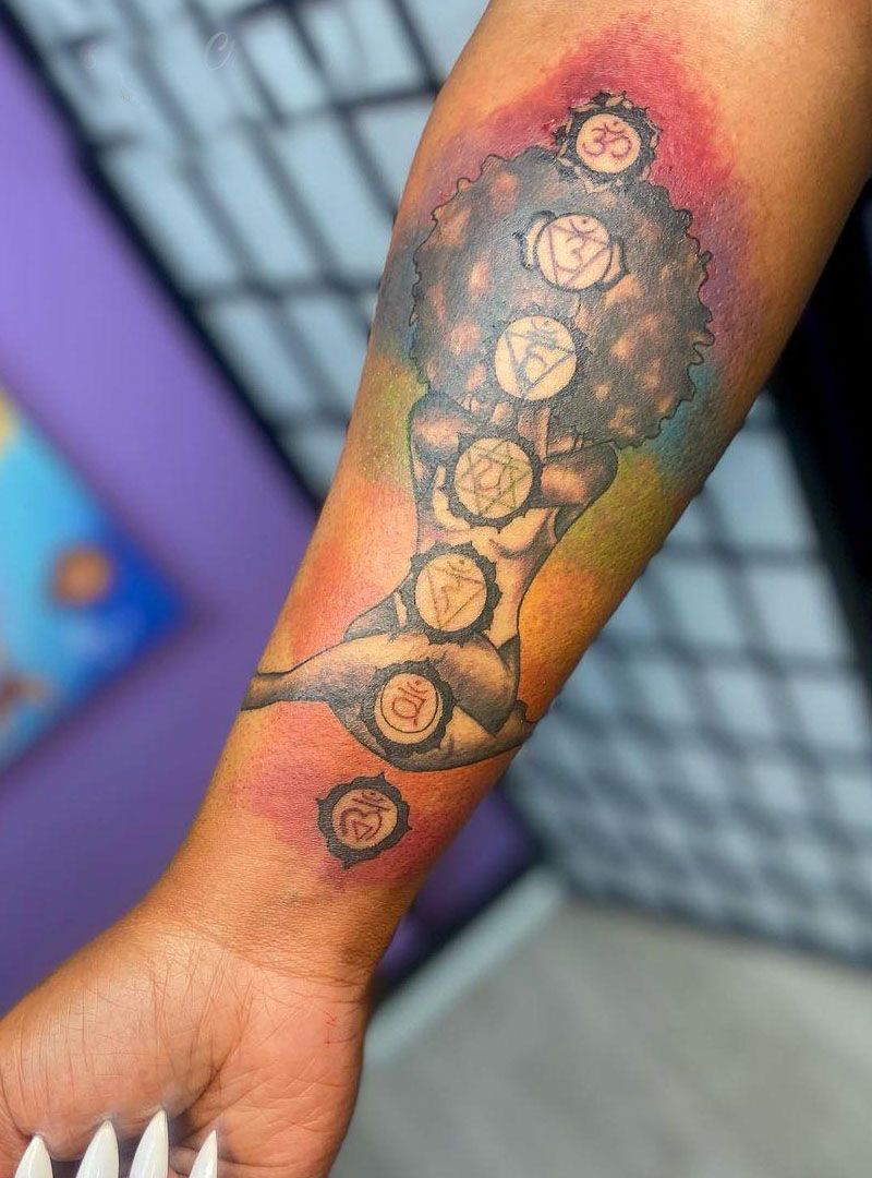 30 Pretty Chakra Tattoos You Need to Copy