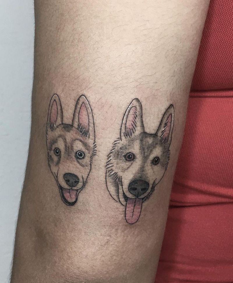 30 Cute Dog Tattoos You Can Copy