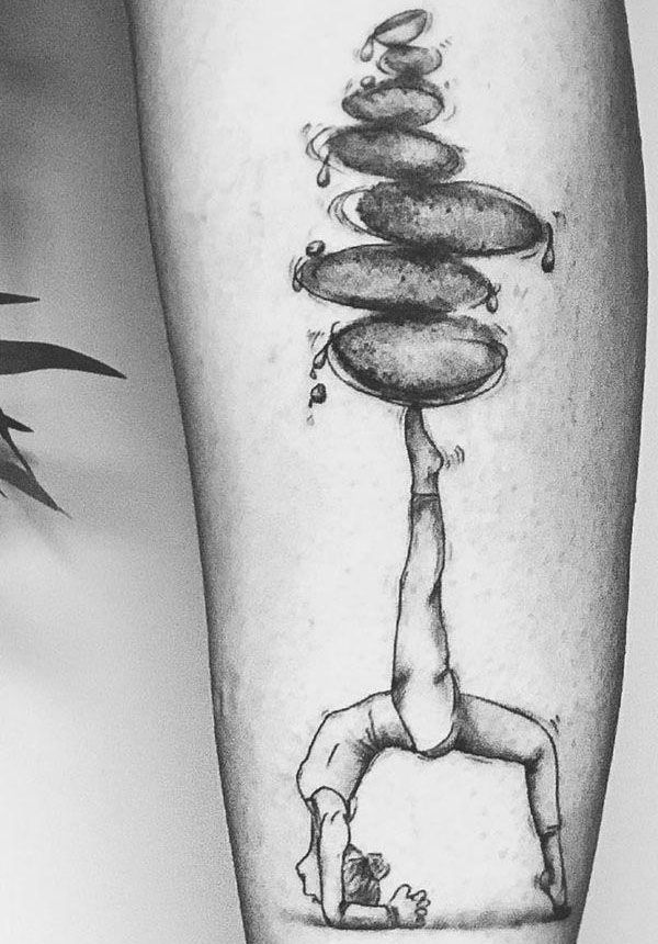 30 Elegant Stone Tattoos for Your Inspiration