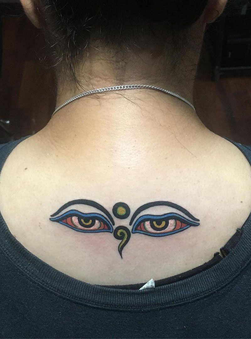 30 Pretty Buddha Eyes Tattoos You Will Love