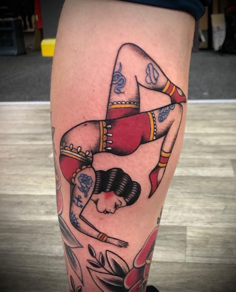 30 Creative Gymnast Tattoos for Your Inspiration