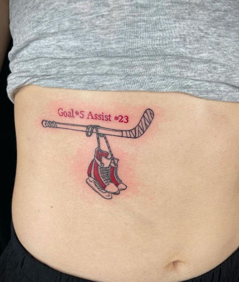 30 Unique Hockey Tattoos You Must Love