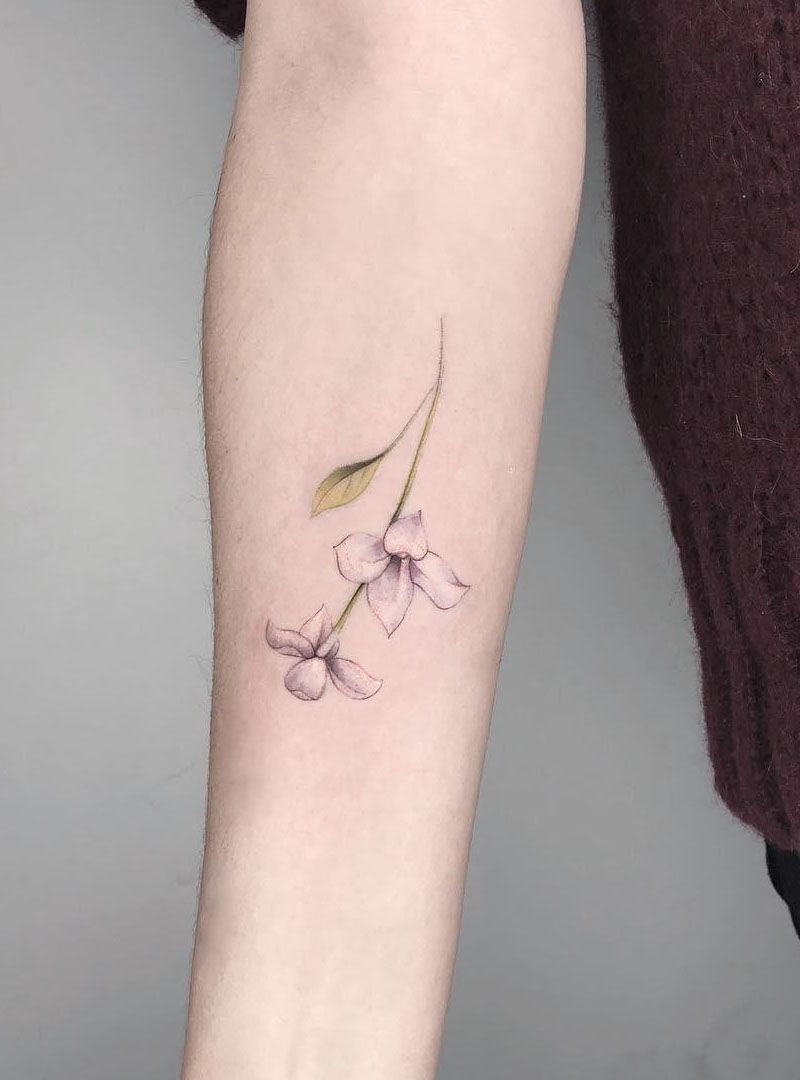 30 Pretty Jasmine Tattoos You Must Love