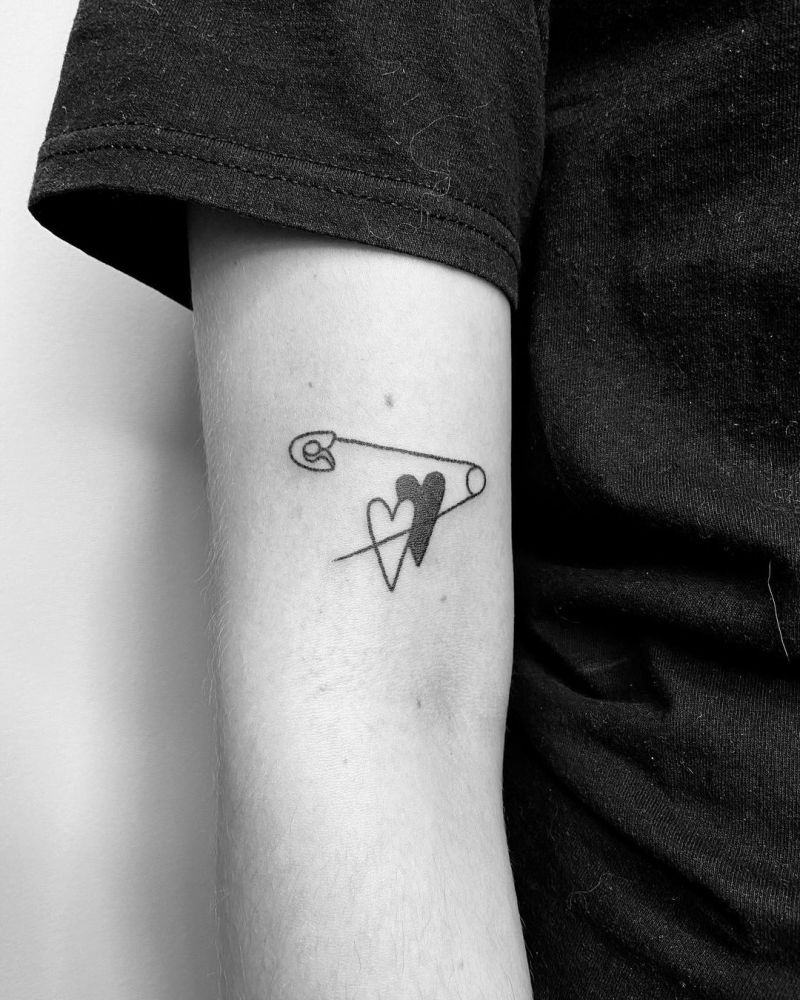 30 Pretty Pin Tattoos You Must Try