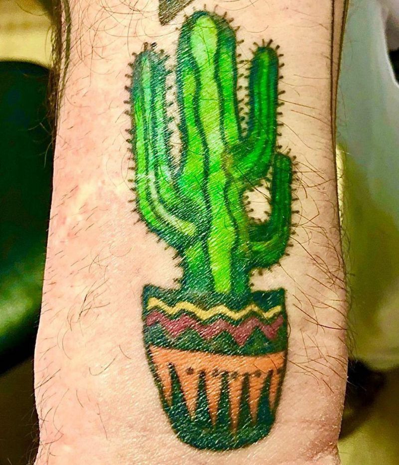 30 Pretty Saguaro Tattoos You Will Love