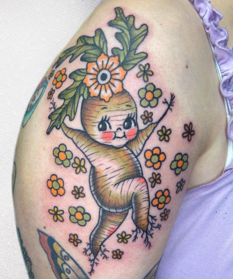 30 Pretty Mandrake Tattoos You Will Love