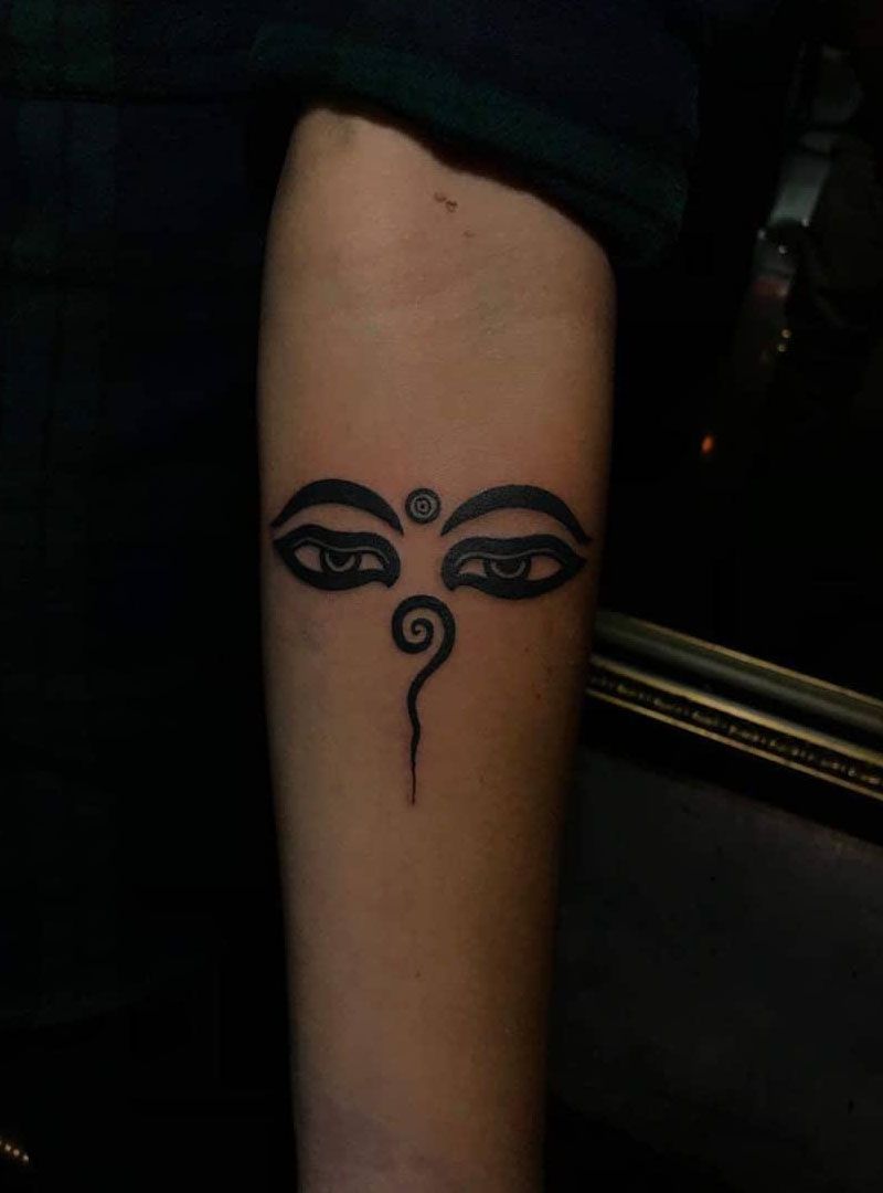 30 Pretty Buddha Eyes Tattoos You Will Love