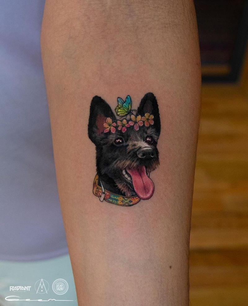 30 Cute Dog Tattoos You Can Copy