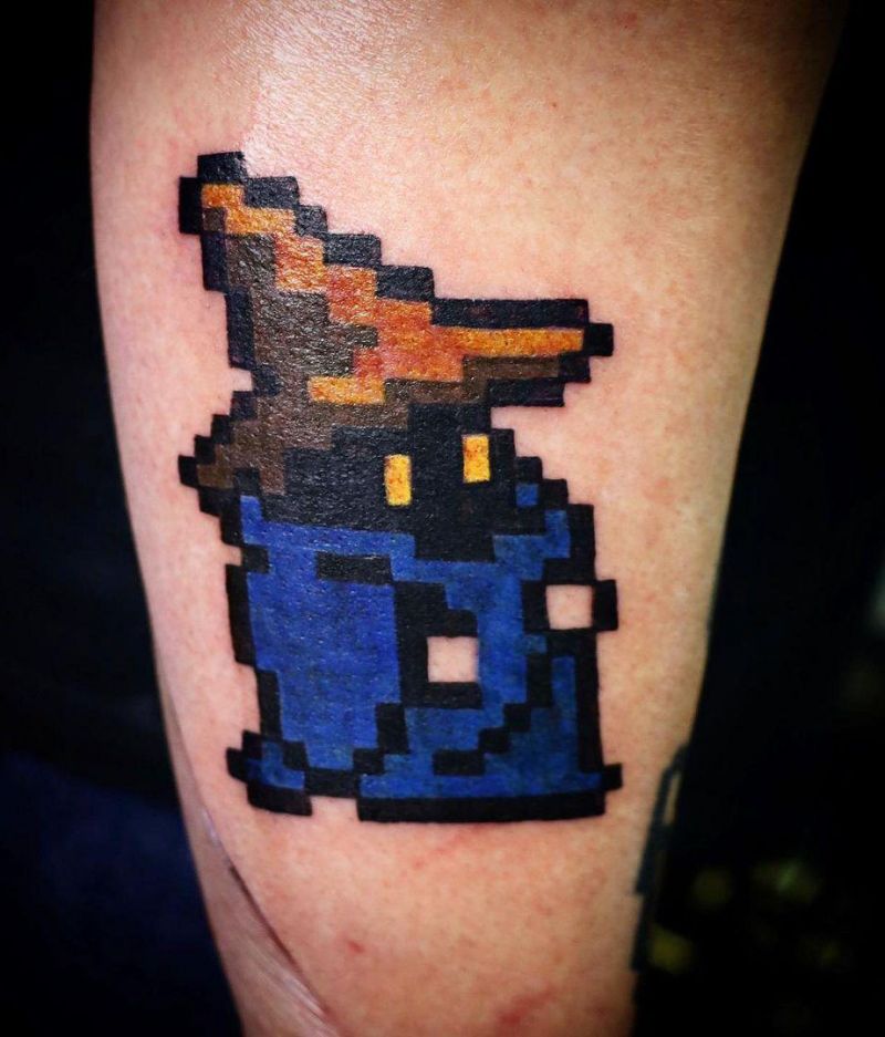 30 Pretty Pixel Tattoos You Need to Copy