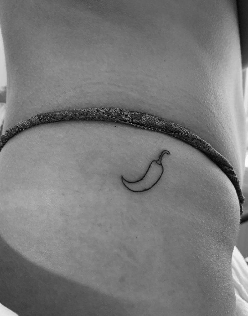 30 Pretty Chili Tattoos You Will Love