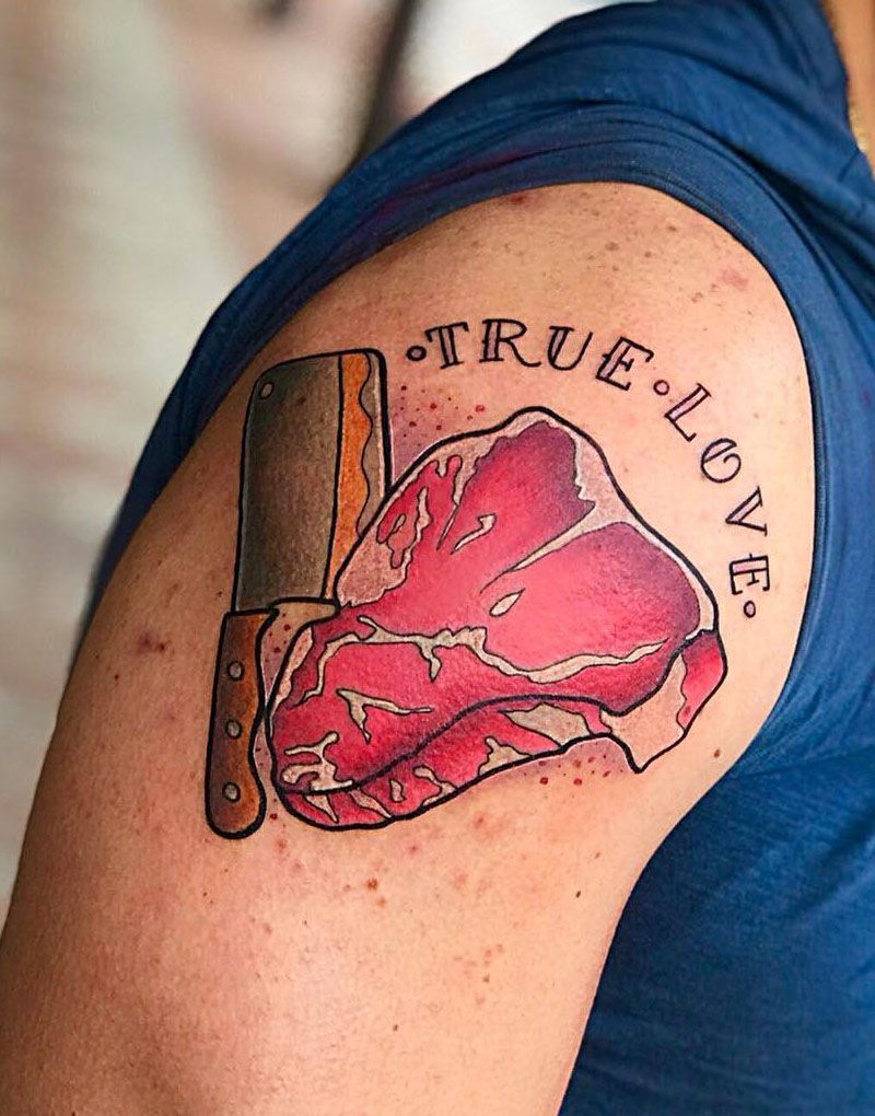 30 Unique Meat Tattoos You Can Copy