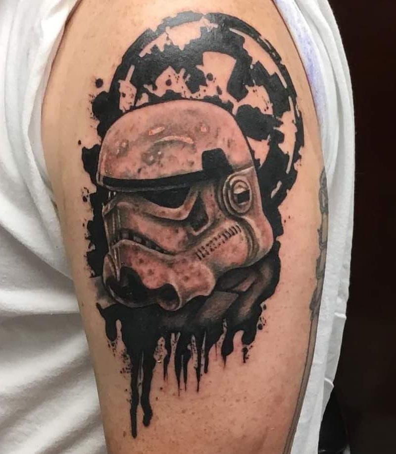 30 Excellent Storm Trooper Tattoos to Inspire You