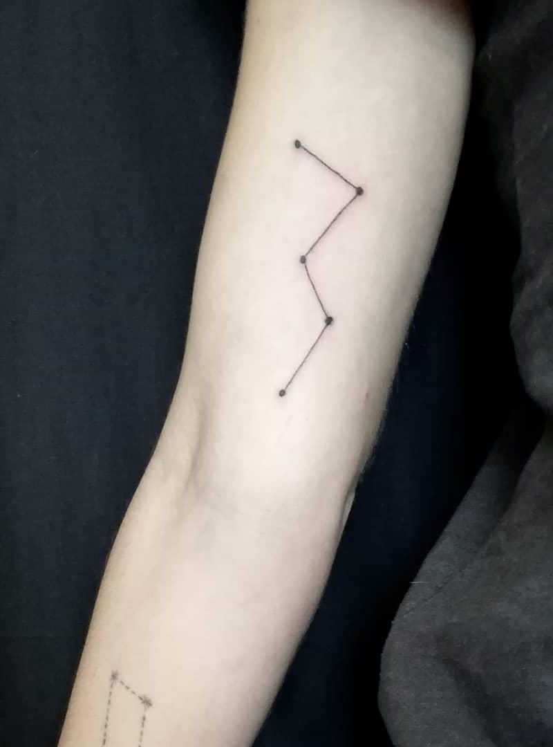 30 Pretty Cassiopeia Tattoos You Must Love