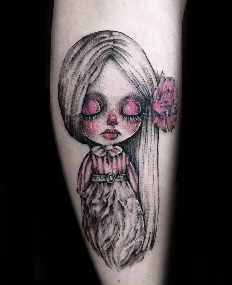 30 Pretty Doll Tattoos You Must Try