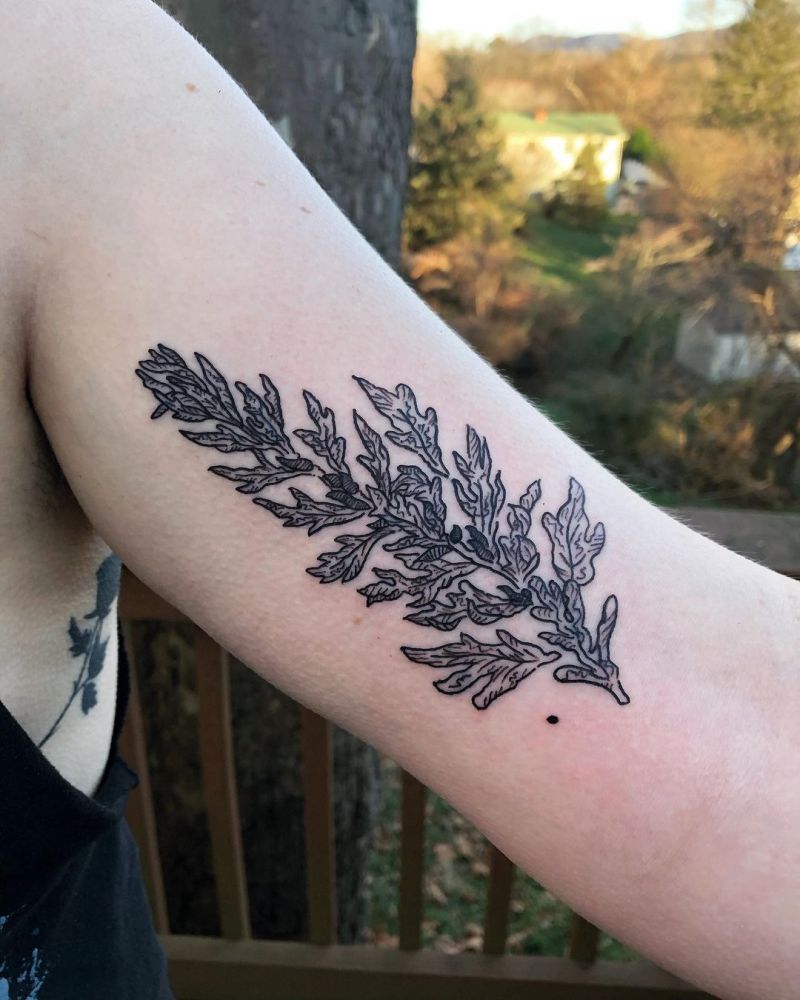 26 Pretty Mugwort Tattoos You Can Copy