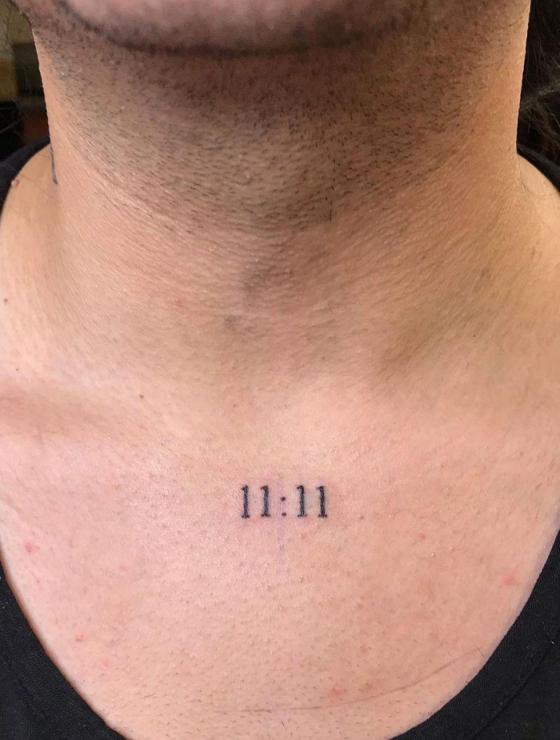 30 Pretty 11:11 Tattoos You Must Love