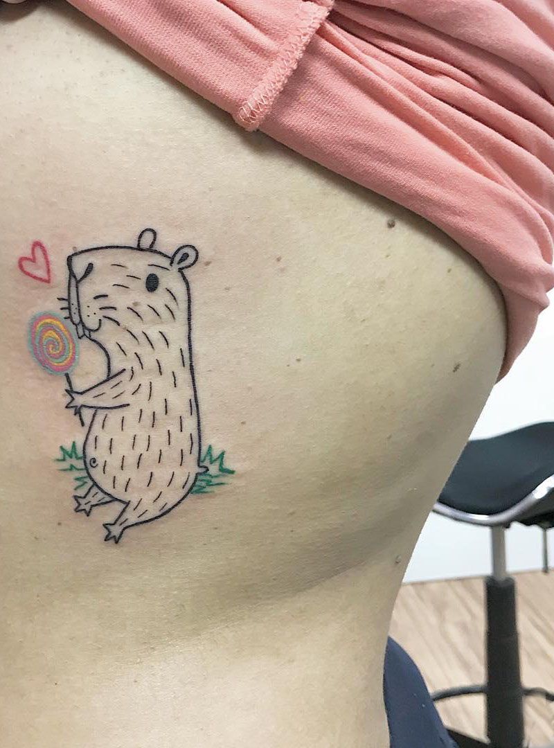 30 Pretty Capybara Tattoos You Can Copy