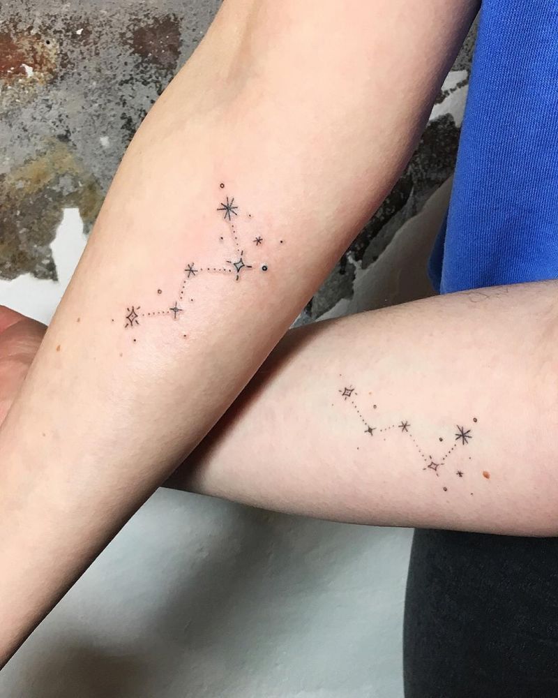 30 Pretty Cassiopeia Tattoos You Must Love