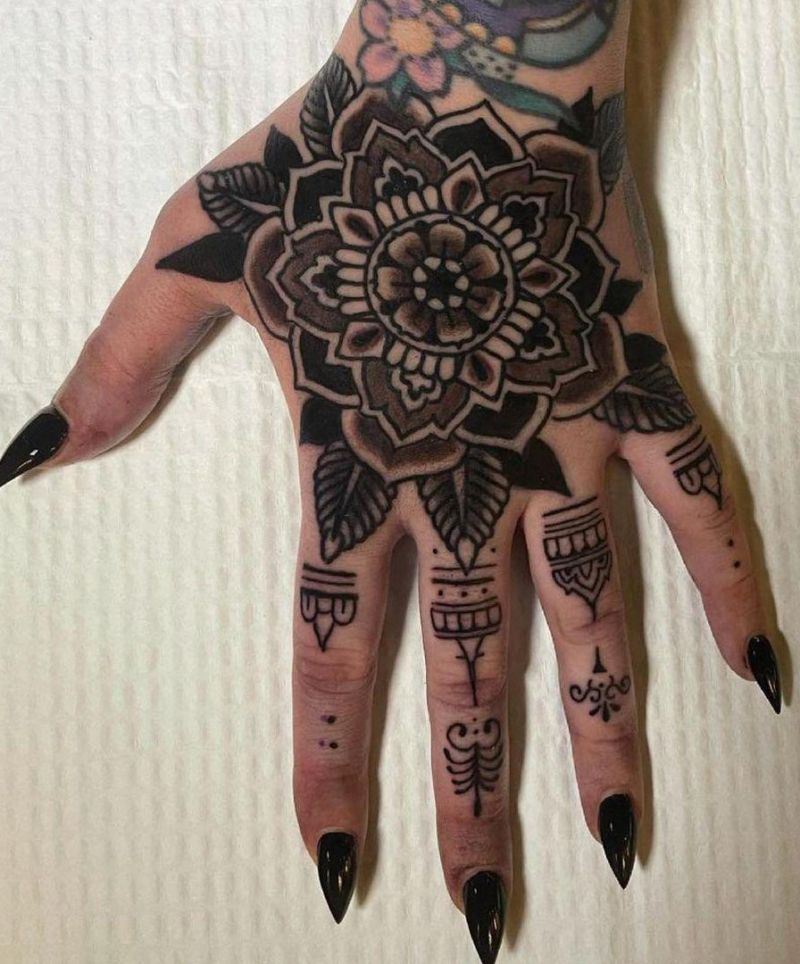 30 Pretty Hand Tattoos You Must Love