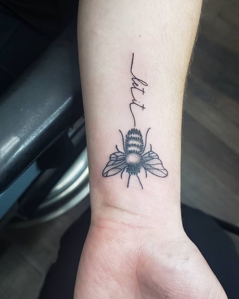 30 Pretty Let It Be Tattoos for Your Inspiration