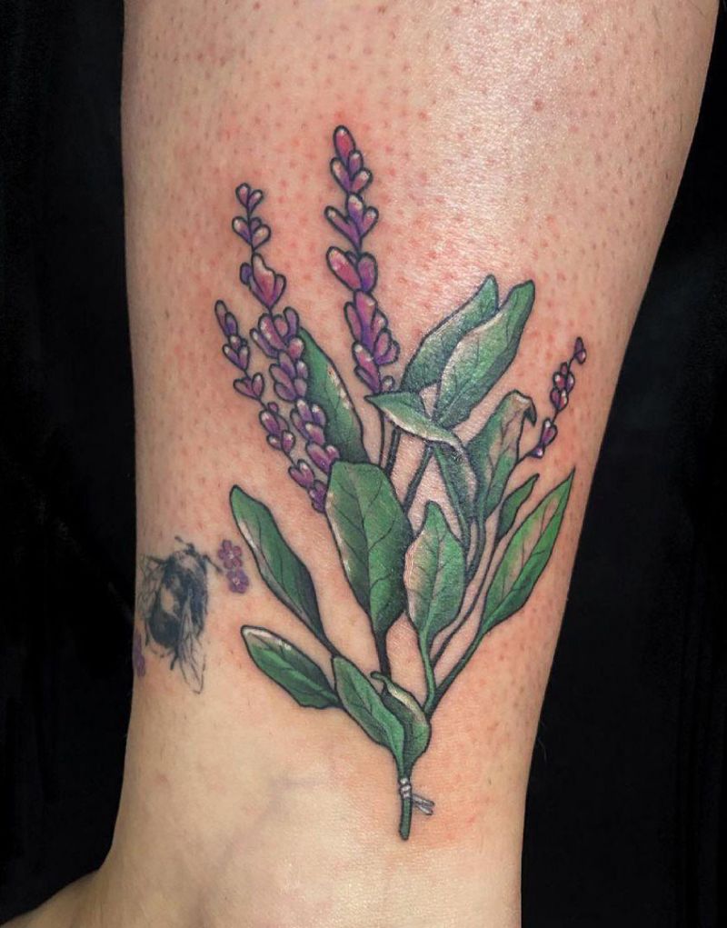 30 Pretty Sage Tattoos Make You Attractive