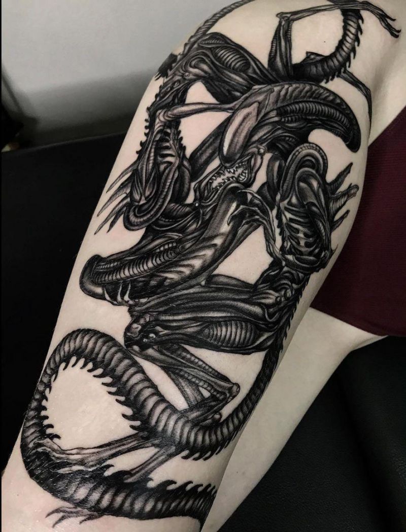 30 Pretty Giger Tattoos You Will Love