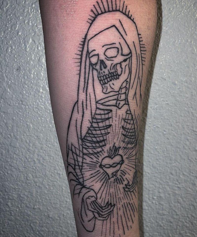 30 Gorgeous Grim Reaper Tattoos You Will Love