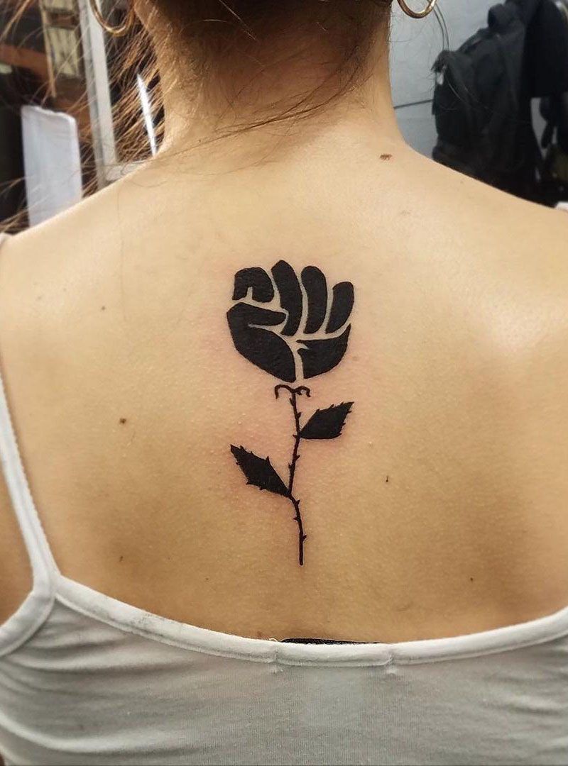 30 Pretty Raised Fist Tattoos to Inspire You