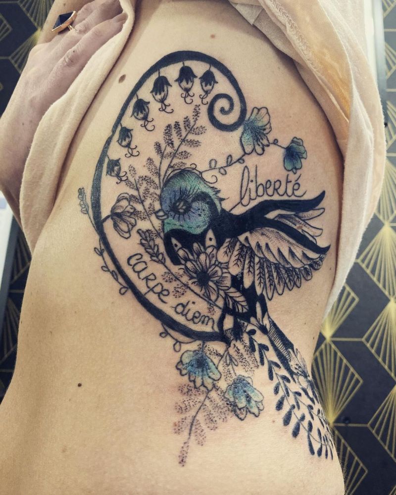 30 Pretty Titmouse Tattoos You Must Try