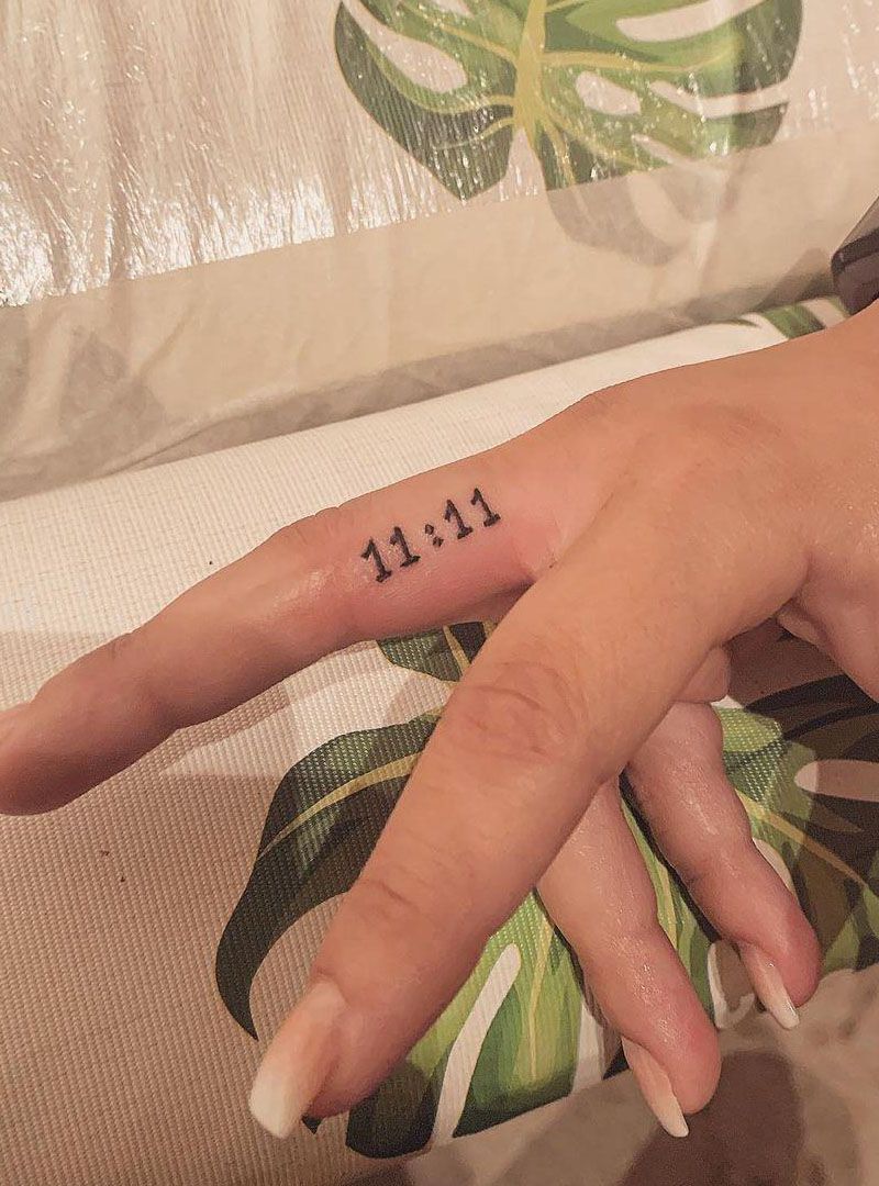 30 Pretty 11:11 Tattoos You Must Love