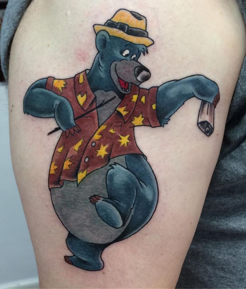 30 Cute Baloo Tattoos You Must Try