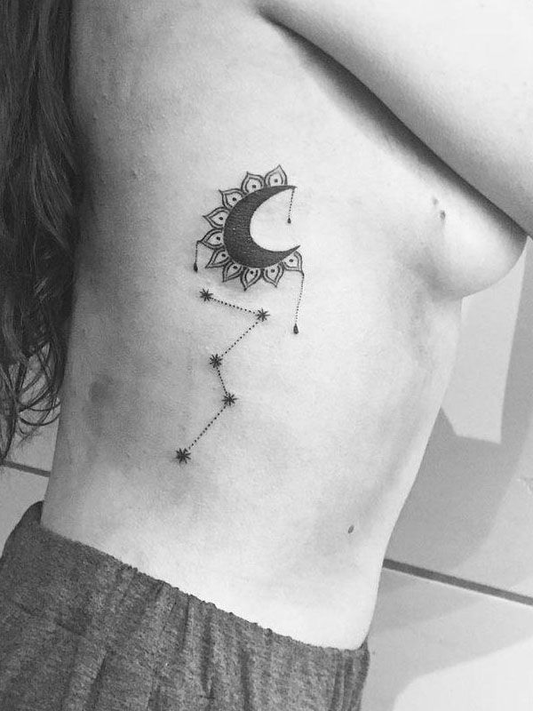 30 Pretty Cassiopeia Tattoos You Must Love